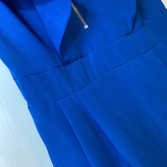 Express Outlet Ruffle Romper in Royal Blue, Sz 6 - Picture 8 of 14